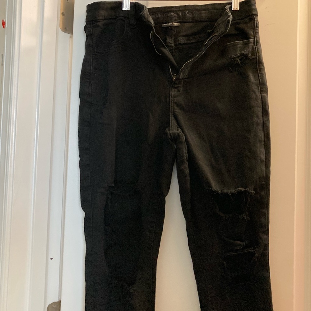 American Eagle jeans, ripped